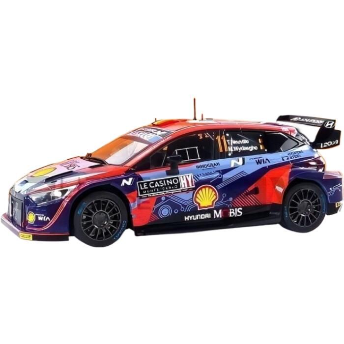 HYUNDAI i 20 N Rally 1 ラリーモンテカルロ 2025 IXO 18 模型