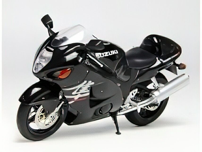 SUZUKIスズキGSX 1300 R 2001 - BLACK LCD 1 12 ミニカー
