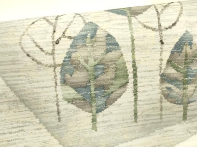  平和屋着物 夏物 つけ帯 枝葉文 cm 付け帯 作り帯 帯