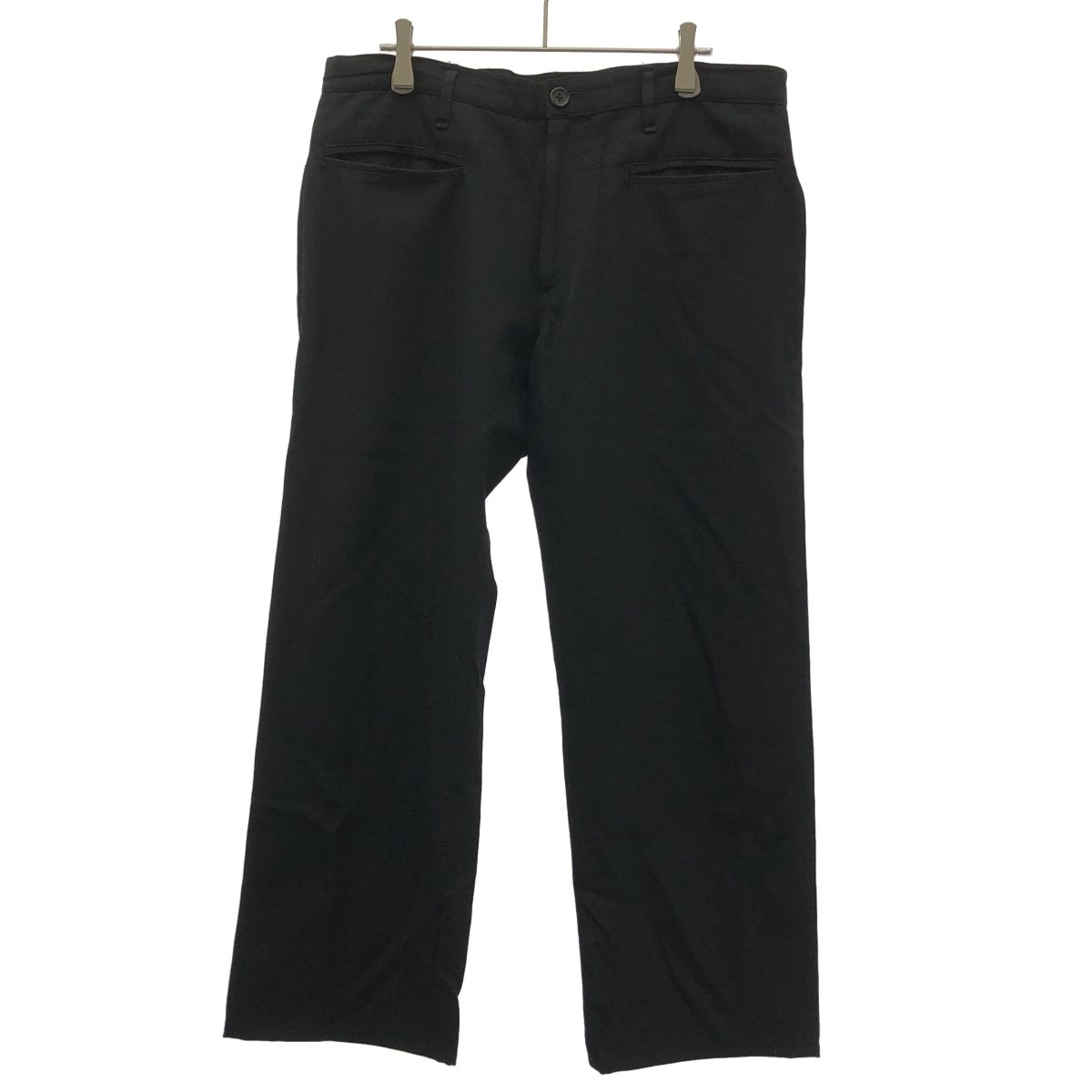 【即購入OK】Yohji Yamamoto ウールスラックス｜サイズ3 Yohji Yamamoto POUR HOMME ヨウジヤマモト プールオム ウールベルト