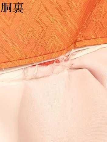  平和屋着物 七五三 女の子 ７歳 祝着 四つ身 駒刺繍 孔雀花文 ma 着物 着物ドレス 着物 浴衣 和小物