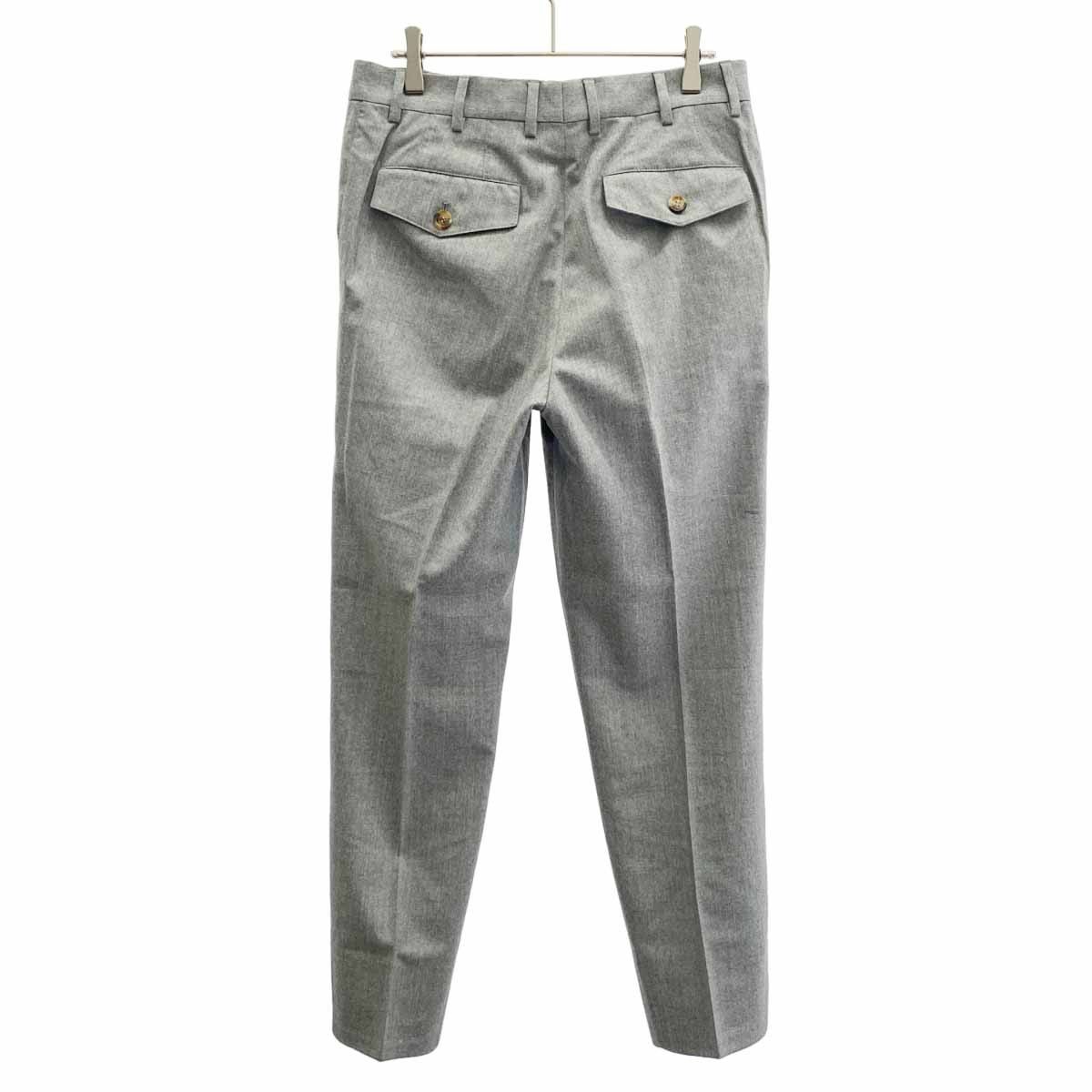 BRUNELLO CUCINELLI ブルネロクチネリ パンツ スラックス BRUNELLO CUCINELLI ブルネロクチネリ ウールスラックスパンツ グレー