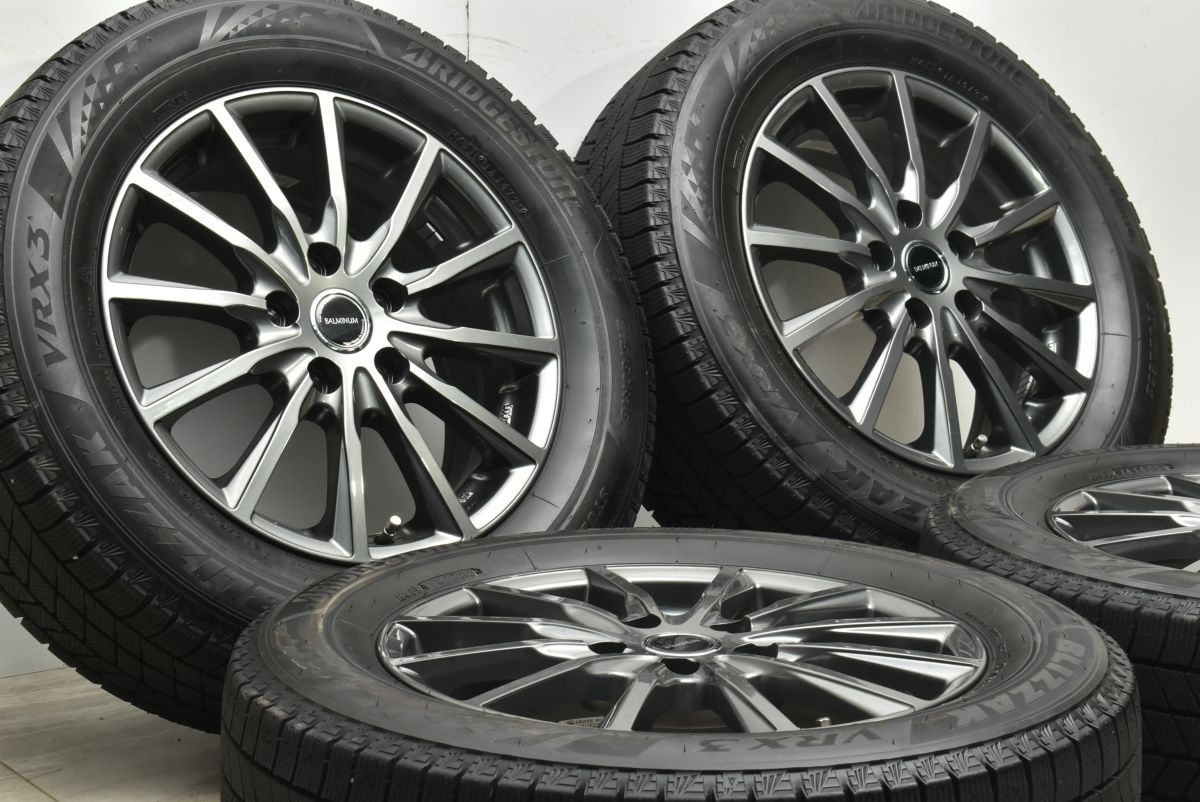 バリ溝 VRX 3付 バルミナ 16 in 6 5 J 54 114 3 製 ブリヂストン ブリザック 215 60 R エスティマ WR Z オデッセイ ヴェゼル