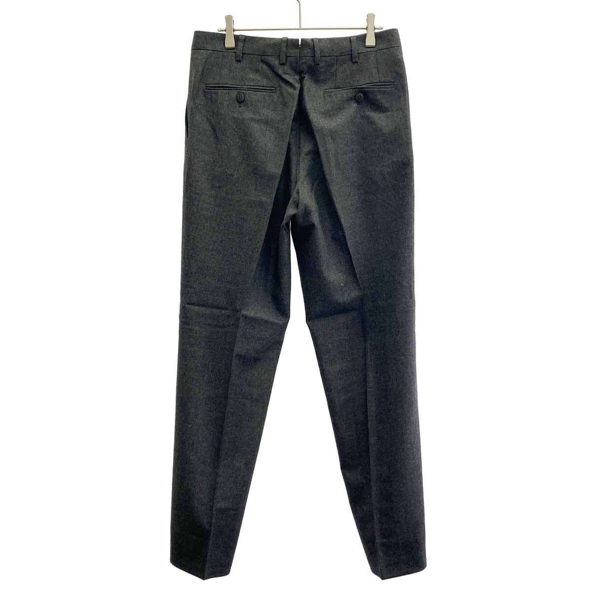 Brioni ブリオーニ TIGULLIO ウールスラックスパンツ グレー 48 - メルカリ
