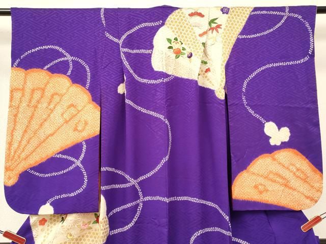 檜扇花文 金銀彩