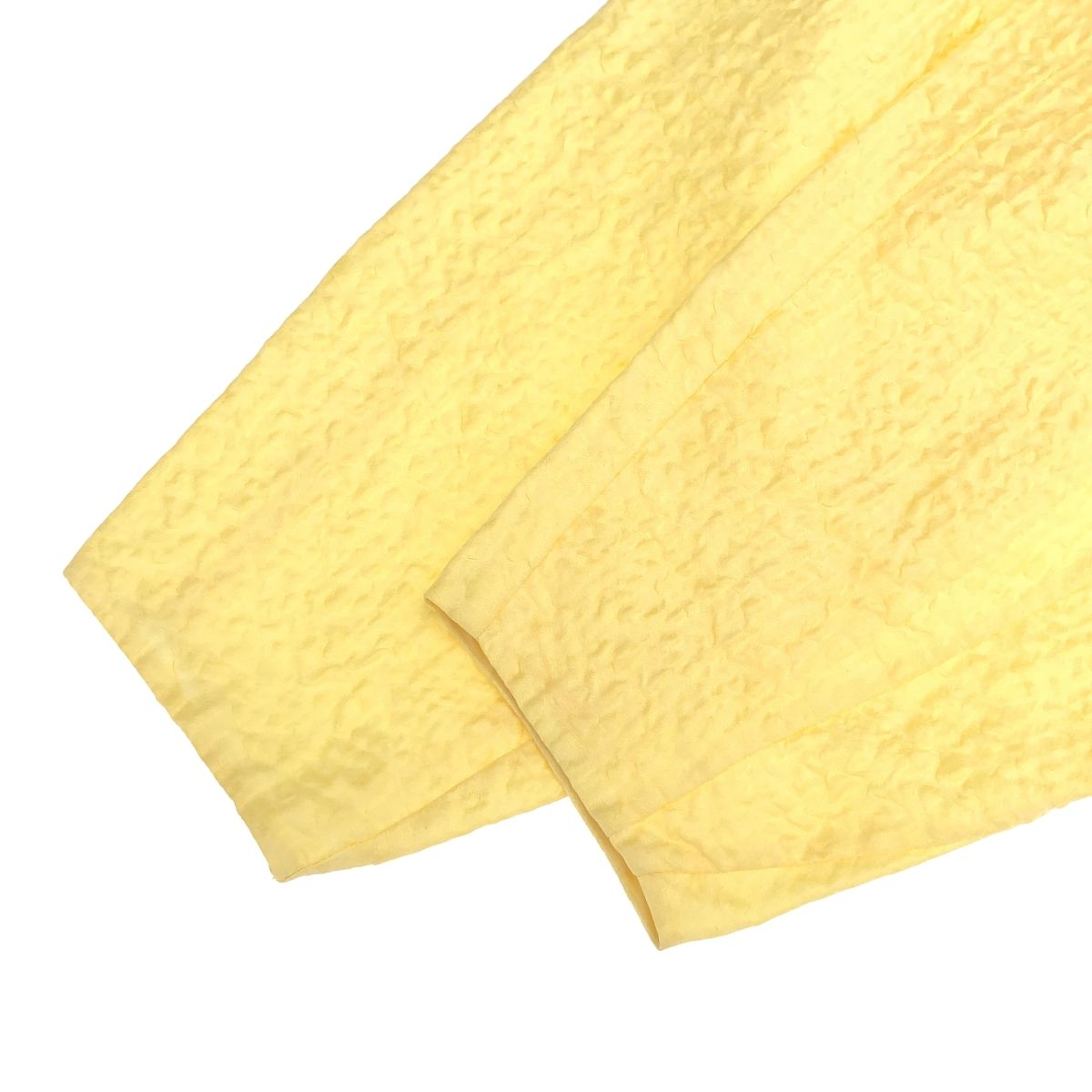 ブラミンク コットンシルクエンボスプルオーバーブラウス