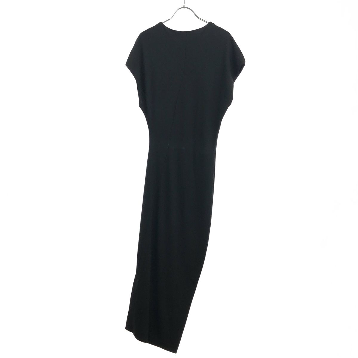 JIL SANDER ジルサンダー 18 AW ノースリーブレーヨンドレスワンピース ブラック 36