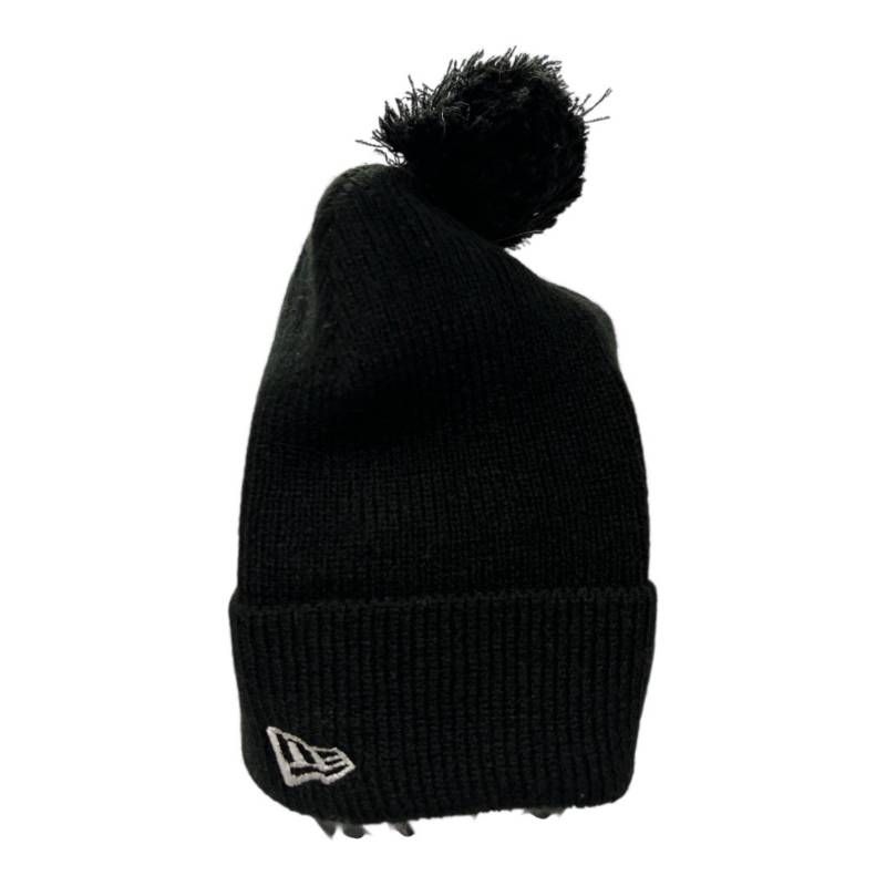NEW ERA ニューエラ ロゴ 刺繍 ボンボン 付き ニット帽 ビーニー 帽子