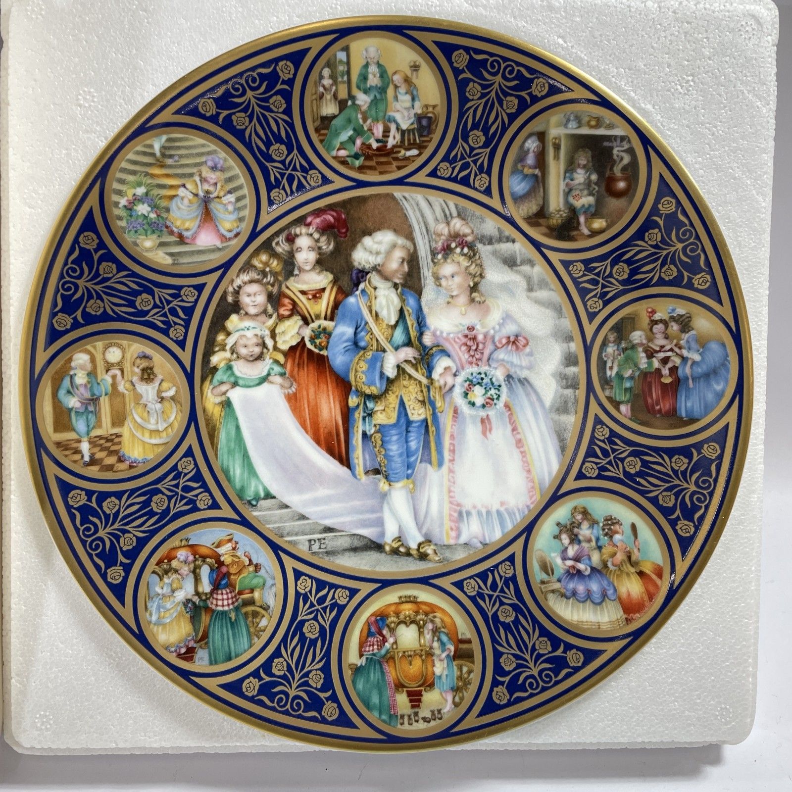 ☆ FRANKLIN MINT シンデレラの飾り皿 箱入り THE CINDERELLA PLATE