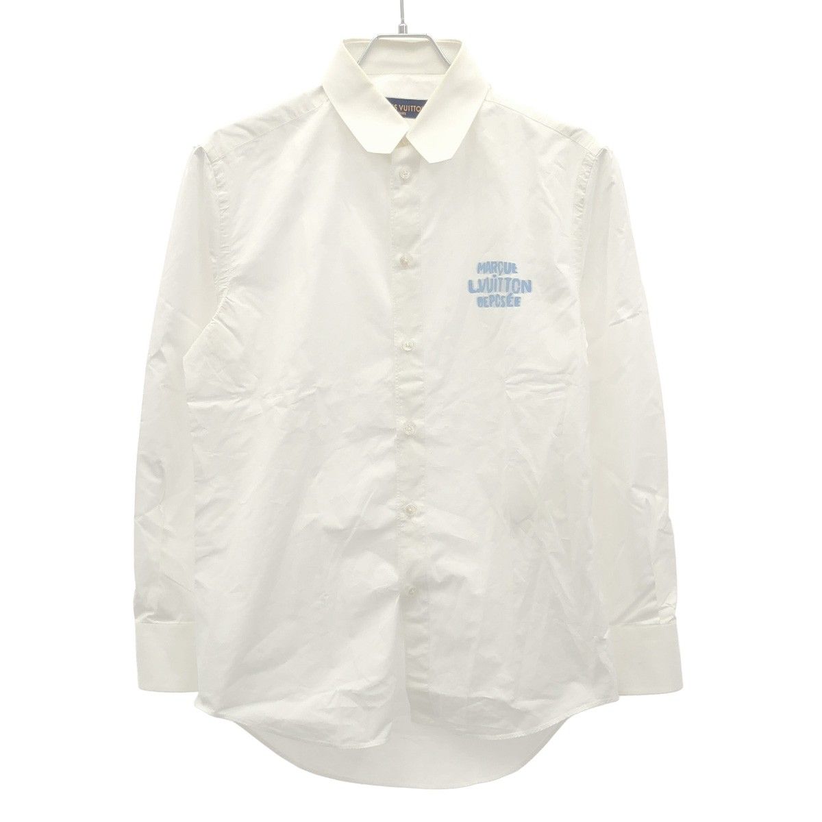 LOUIS VUITTON ルイヴィトン 21SS ロゴプリントコットンシャツ ZKT