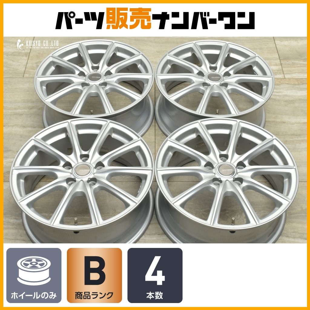 程度良好 エコフォルム SE 15 17 in 7 J 53 PCD 114 3 アルミホイール4本 ノア ヴォクシー ステップワゴン ヴェゼル WR V CX 5 8