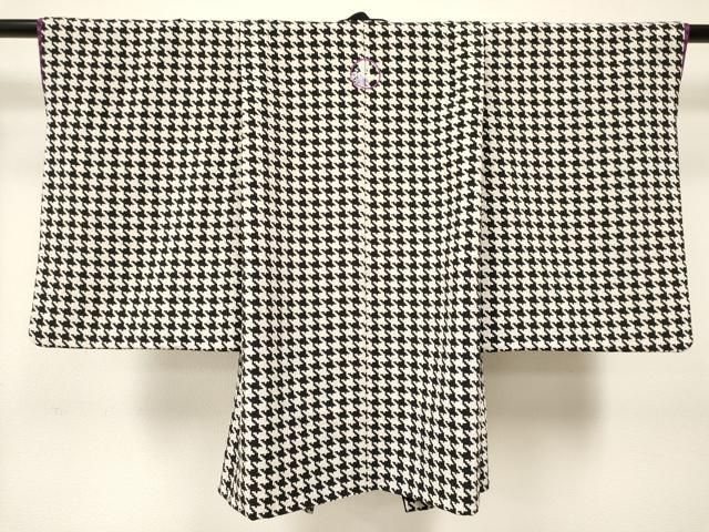 平和屋着物 七五三 男の子 羽織 千鳥格子 洗える着物 ma