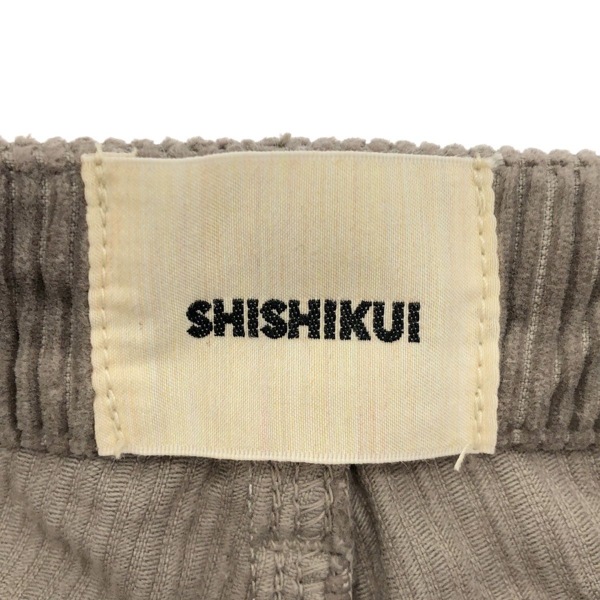THE SHISHIKUI ベージュ コーデュロイ ベーカー CORDUROY BAKER / BEIGE – SHISHIKUI