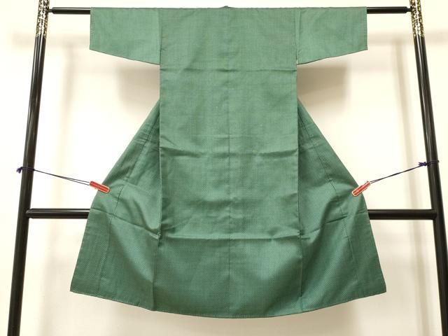 平和屋着物 子供 男の子 羽織セット 紬地 十字絣 ma