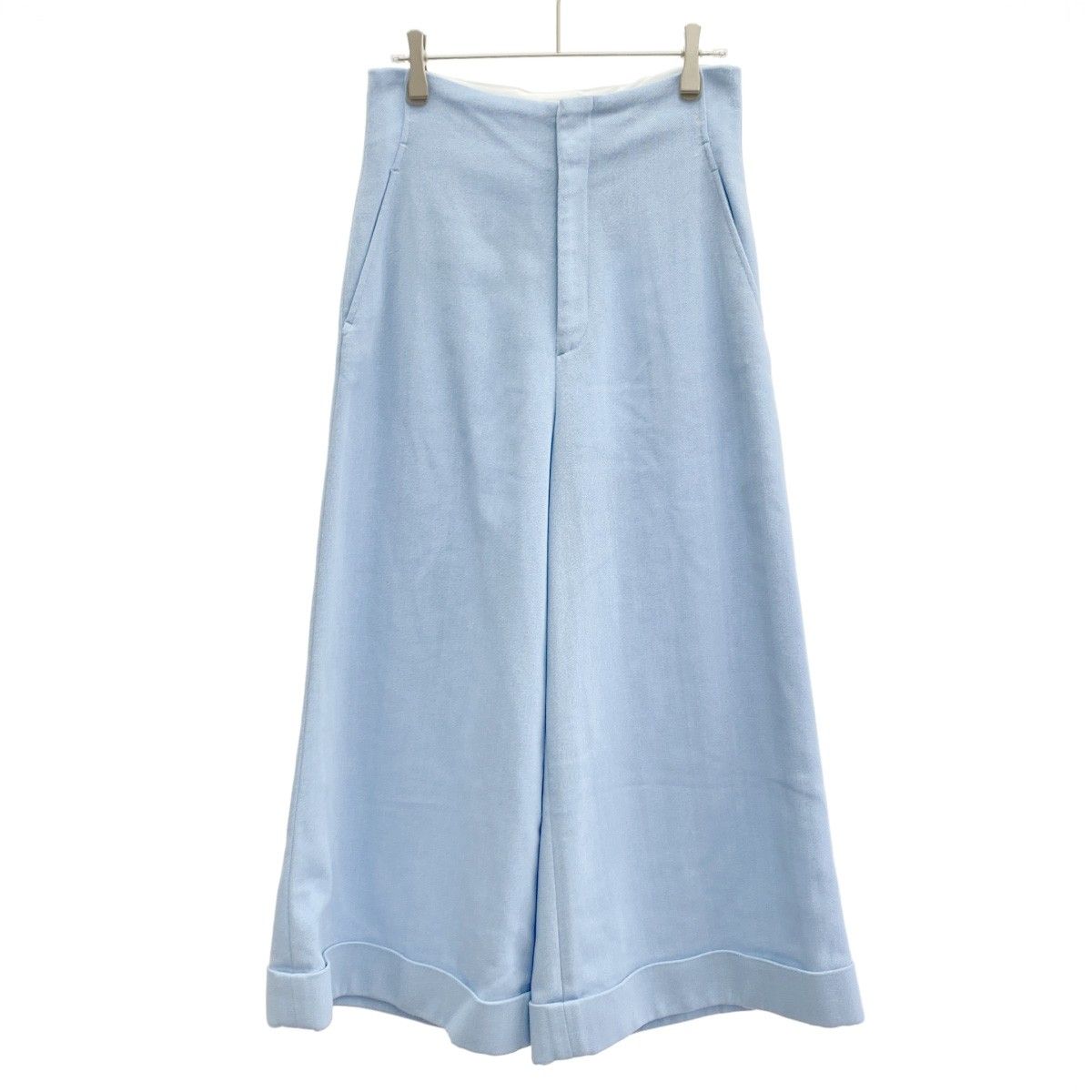 MADISON BLUE マディソンブルー 17 SS HIGH WAIST WIDE PANTS ワイドパンツ MB 171-3015 サックスブルー 01 S
