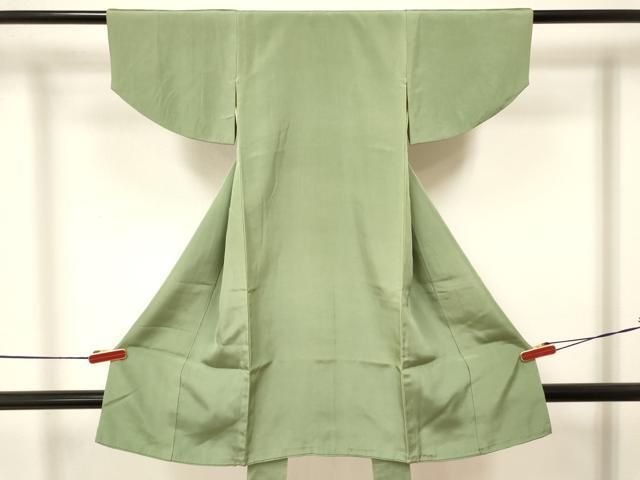 平和屋着物 子供 男の子 被布セット 山葵色 ma