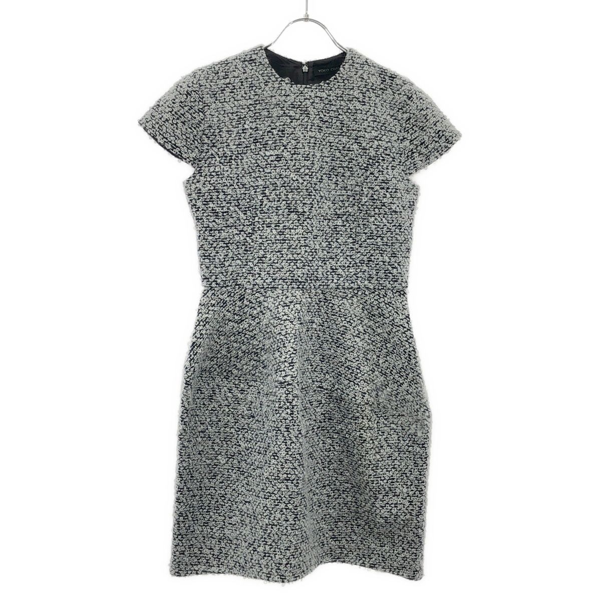 【美品】ヨーコチャン　YOKO CHAN 定価6.5万 ワンピース　ライトグレー 美品 ヨーコチャン ワンピース 美品】ヨーコチャン YOKO CHAN 定価6.5
