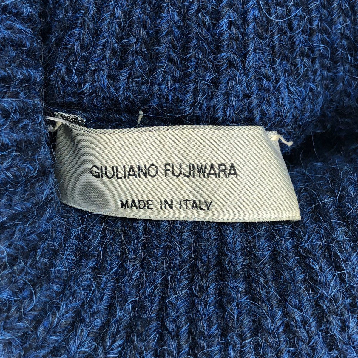 GIULIANO FUJIWARA ジュリアーノフジワラ タートルネックニット 
