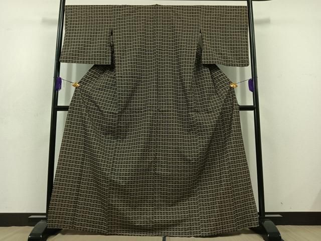 平和屋着物▽本場大島紬　単衣　蜻蛉　正絹　逸品　AABD7490jh 平和屋着物▽本場大島紬 単衣 蜻蛉 正絹 逸品 AABD7490jh - メルカリ