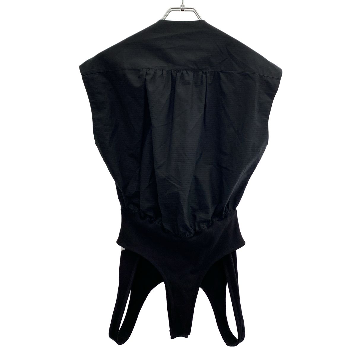 ALAIA アライア ノースリーブシャツボディスーツ ブラック 38