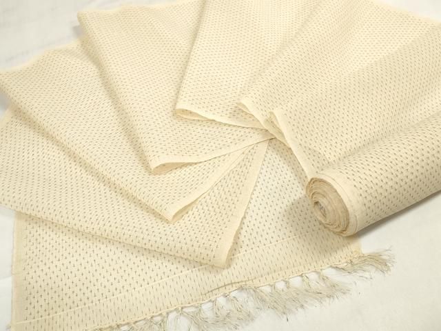 平和屋着物 夏物 上布 反物 着尺 十字絣 麻 zzz