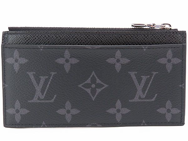 ルイヴィトン LOUIS VUITTON タイガラマ モノグラム エクリプス コインカード ホルダー カードケース コインケース コインパース 小銭入れ コンパクト財布 ノワール ブラック M 30271