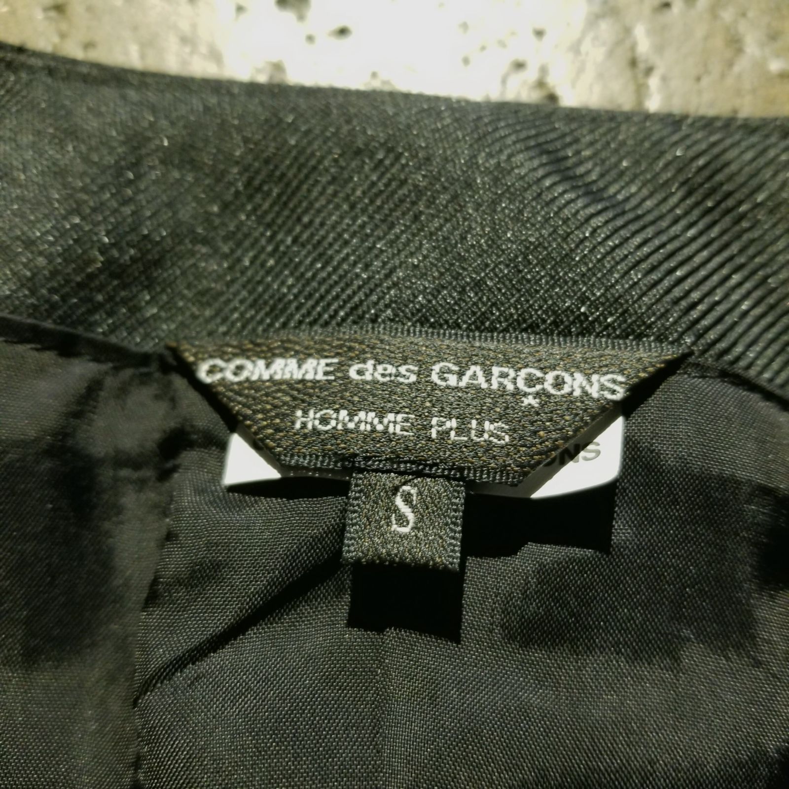 COMME des GARCONS HOMME PLUS 25ss ロングベスト S コムデギャルソン