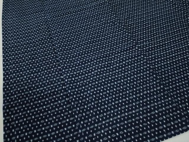 平和屋着物○久留米絣 単衣 吉祥文 綿 逸品 CABA6328yc - メルカリ