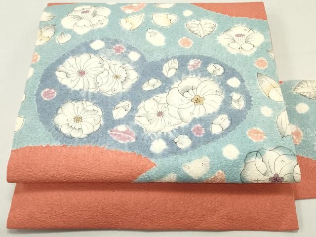 平和屋着物○九寸名古屋帯 絞り 辻が花 正絹 逸品 DAAZ3177ob - メルカリ