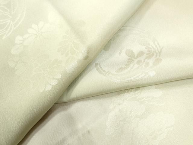 平和屋着物 長襦袢 無双仕立て 花松丸地紋 暈し染め 正絹 yc