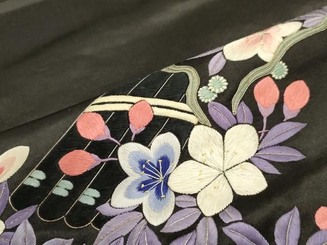 黒地 引き抜き帯