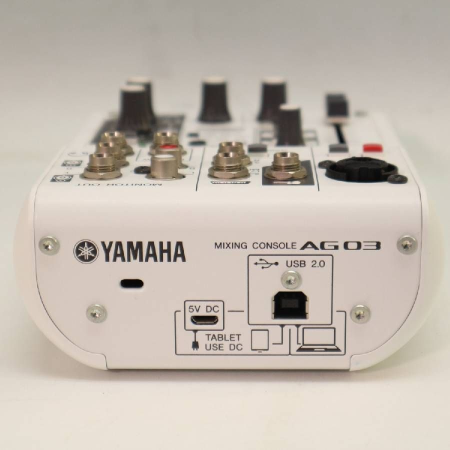 2021年製 動作品 YAMAHA ヤマハ AG03 ウェブキャスティングミキサー
