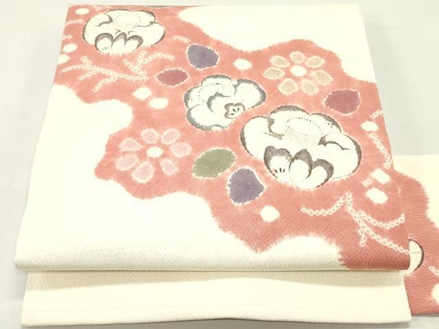 平和屋着物○九寸名古屋帯 絞り 辻が花 正絹 逸品 DAAZ3215ob - メルカリ