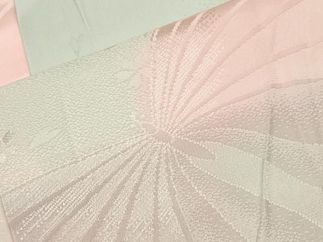  平和屋着物 世界的ファッションデザイナー山本寛斎kansaiブランド振袖用長襦袢 無双仕立て 舞蝶地紋 暈し染め 正絹 gh 長襦袢 長襦袢 半襦袢