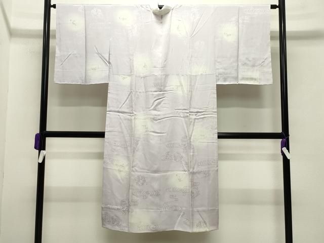  平和屋着物 長襦袢 無双仕立て 作家物 手描き 流水草花文 蛍暈し 金彩 正絹 gh 長襦袢 長襦袢 半襦袢