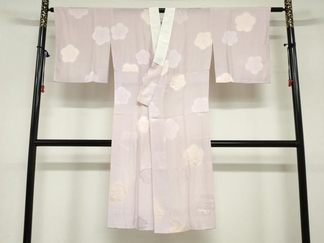 平和屋着物 長襦袢 無双仕立て 絞り 舞梅文 正絹 ud