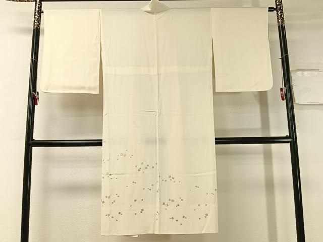 平和屋着物 長襦袢 無双仕立て 箔散らし 金銀彩 広衿仕立て 正絹 vp