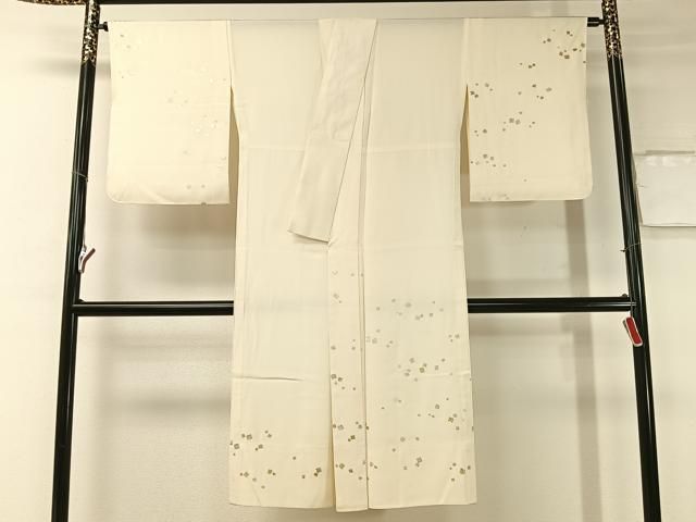 平和屋着物 長襦袢 無双仕立て 箔散らし 金銀彩 広衿仕立て 正絹 vp