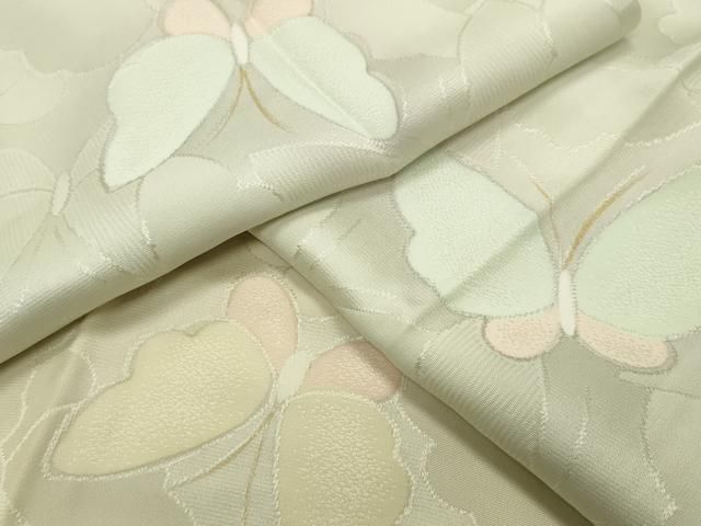 平和屋着物 長襦袢 無双仕立て 舞蝶文 金彩 正絹 gh