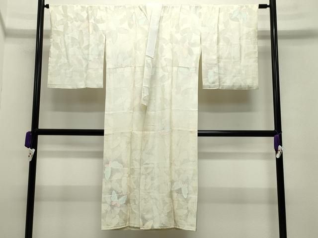 平和屋着物 長襦袢 無双仕立て 舞蝶文 金彩 正絹 gh