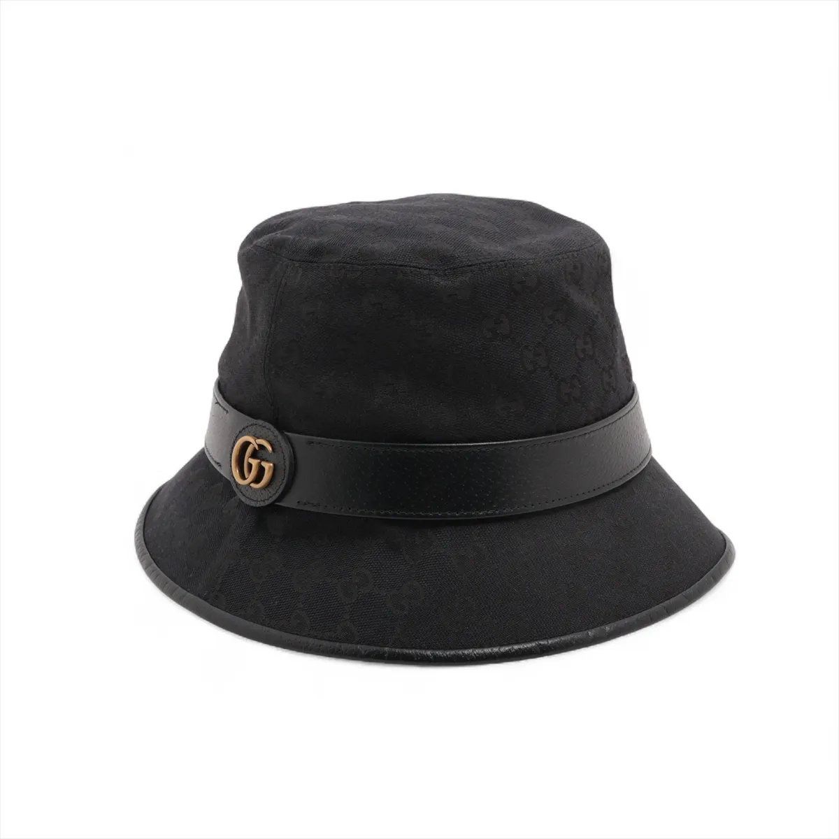 極美品 グッチ GGキャンバス バケットハット バケハ XL 帽子 576587