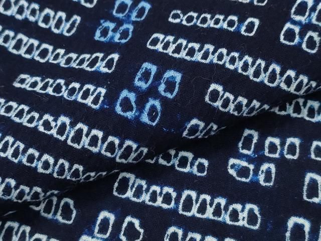  平和屋着物∴夏物 浴衣 有松鳴海絞り 菱吉祥文 綿 ng 浴衣単品 浴衣