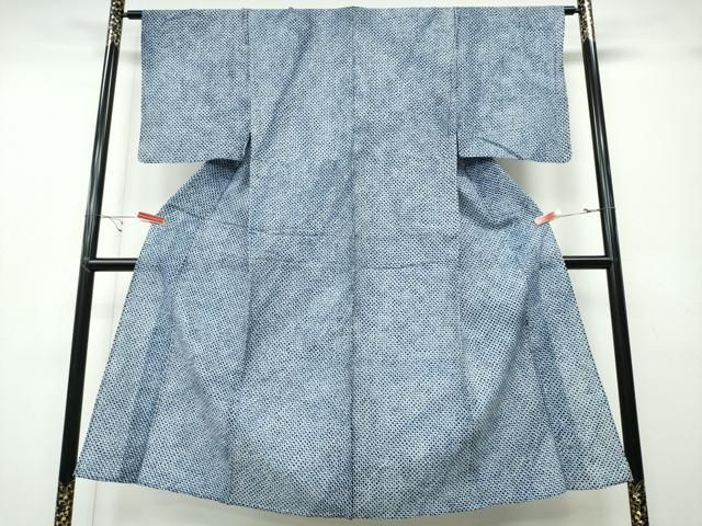 平和屋着物∴夏物 男性 浴衣 有松鳴海絞り 綿 ng