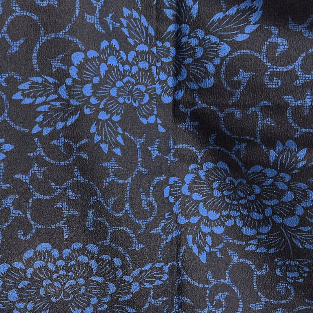 洗える着物 牡丹