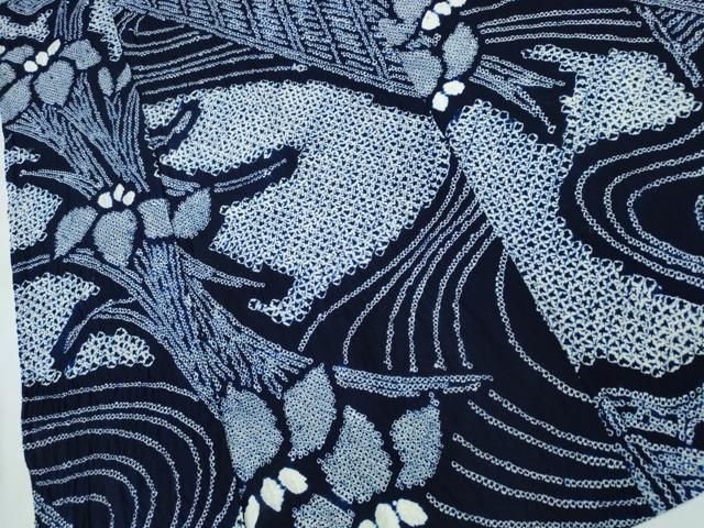 流水杜若風景文 綿