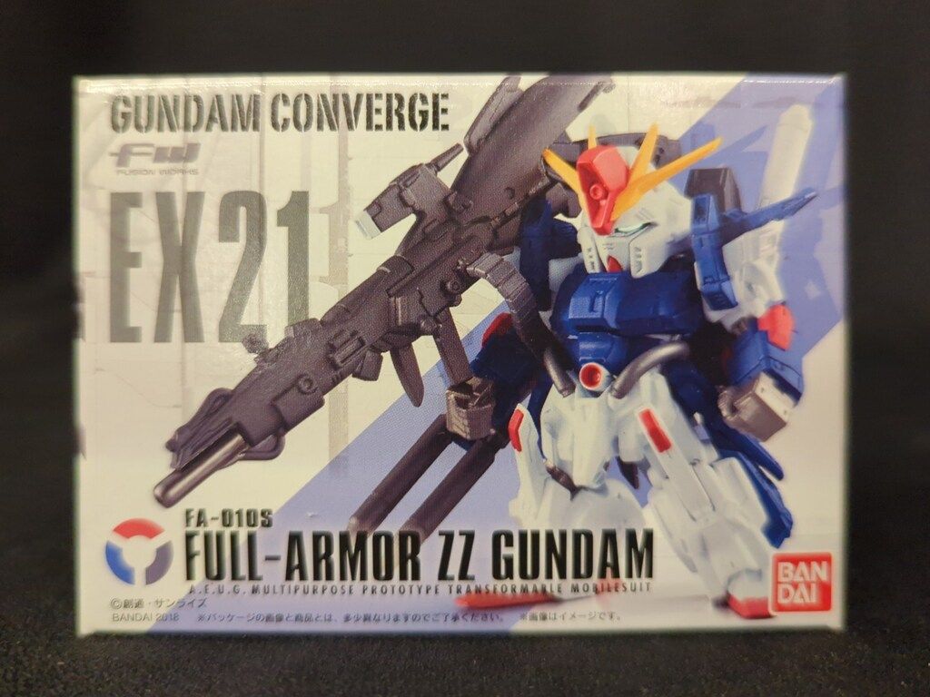 BANDAI FW GUNDAM CONVERGE 機動戦士ガンダムZZ フルアーマーZZ
