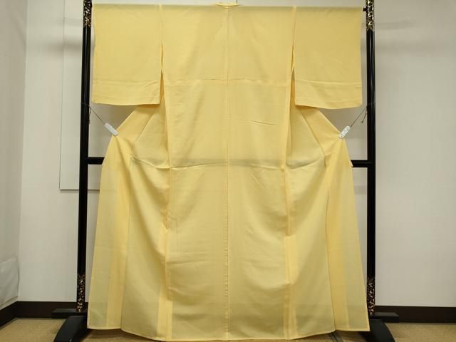 平和屋着物 夏物 色無地 絽 蒸栗色 正絹 ou