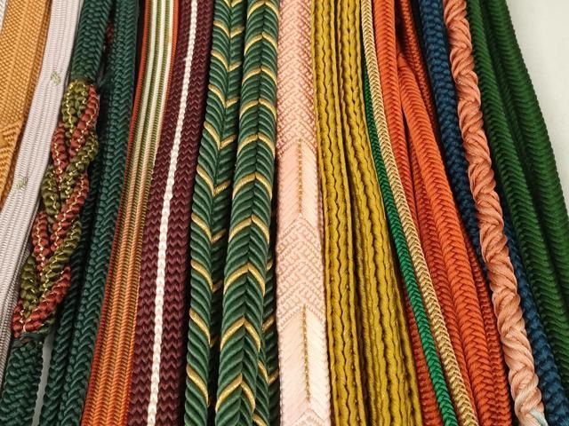  平和屋着物 和装小物 帯締め20本セット 手組紐 高麗組 笹浪組 冠組 鎌倉組 奈良組 鴨川組 金糸 zzz 帯締め 帯留め 帯飾り