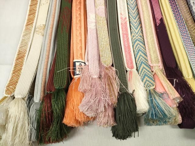 帯締め20本セット 手組紐