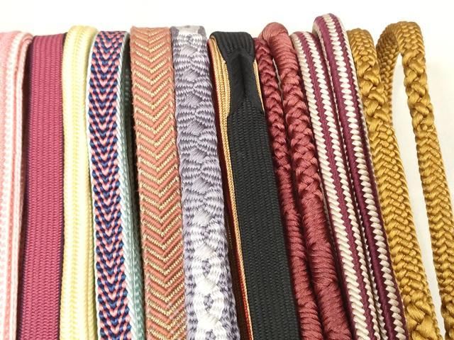  平和屋着物 和装小物 帯締め20本セット 手組紐 高麗組 笹浪組 鴨川組 鎌倉組 金糸 zzz 帯締め 帯留め 帯飾り